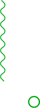 丸と波線の背景画像